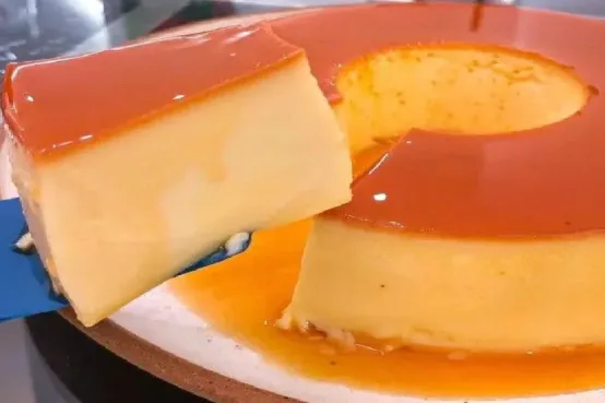 Pudim de Pão Francês e Leite